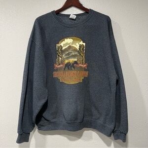 Vintage Sequoia Kings Canyon National Park Pullover Crewneck Sweatshirt Size XL